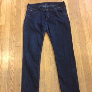 Hudson Dark Wash Straight leg size 29